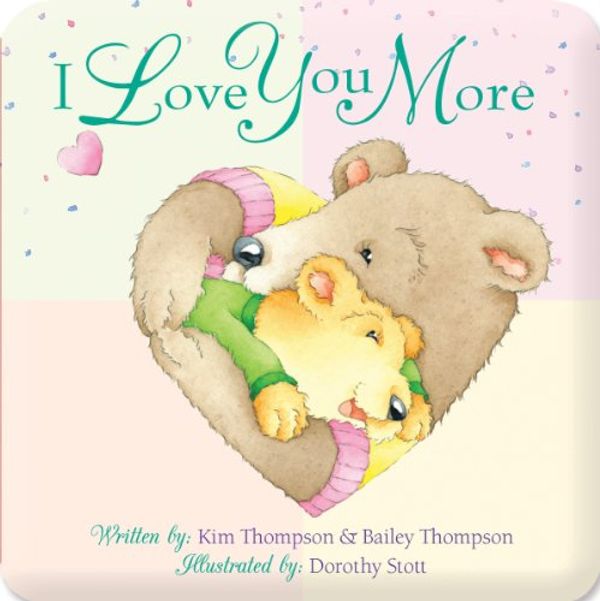 Cover Art for 9781599228419, I Love You More Padded Board Book [Board Book] by Kim Thompson