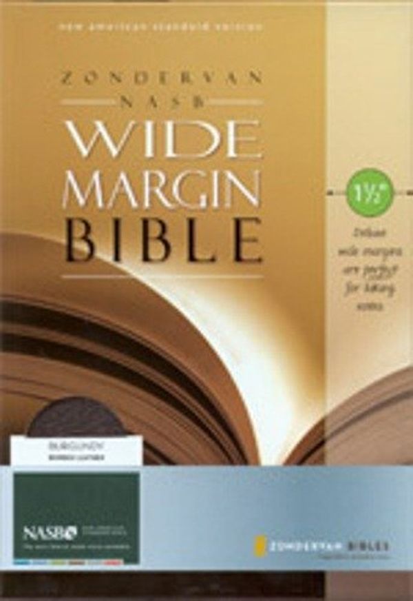 Cover Art for 9780310921844, Zondervan NASB Wide Margin Bible by Zondervan