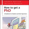 Cover Art for 9780335227457, How to Get a PhD - 4th edition by Estelle Phillips