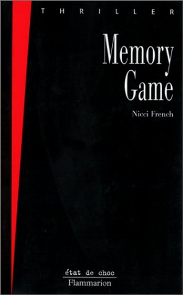 Cover Art for 9782080672896, Memory game (French Edition) by Nicci French