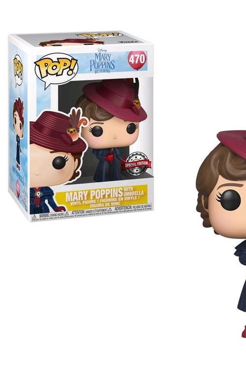 Cover Art for 0889698339049, Disney Funko Pop Mary Poppins - Mary Poppins with Umbrella by Funko