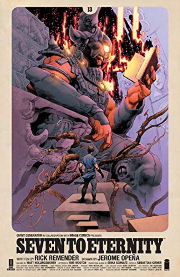 Cover Art for B07GL6B7HN, Seven to Eternity #13 by Rick Remender
