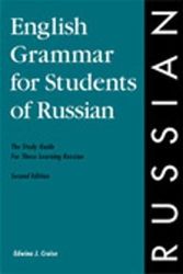 Cover Art for 9780934034210, English Grammar for Students of Russian by Edwina Jannie Cruise