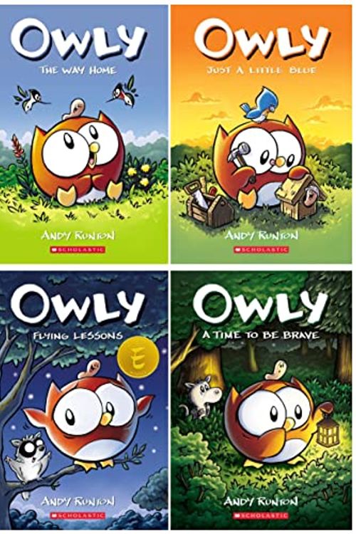 Cover Art for B0BFW43WKH, Owly Series 4 Books Set by Andy Runton