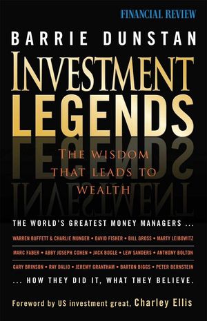 Cover Art for 9781742169026, Investment Legends by Barrie Dunstan
