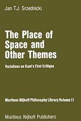 Cover Art for 9789024728442, The Place of Space and Other Themes by Srzednicki, Jan J.T.