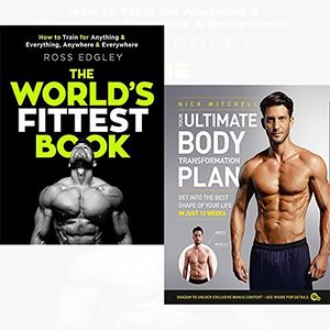 Cover Art for 9789123670789, World's fittest book and your ultimate body transformation plan 2 books collection set by Ross Edgley, Nick Mitchell