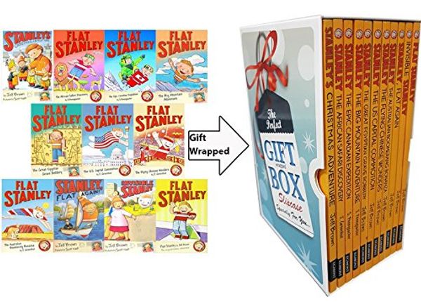Cover Art for 9789123521975, Flat Stanley Series Jeff Brown Collection 11 Books Bundle Gift Wrapped Slipcase Specially For You by Jeff Brown