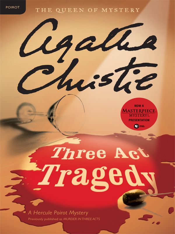 Cover Art for 9780061754036, Three Act Tragedy by Agatha Christie