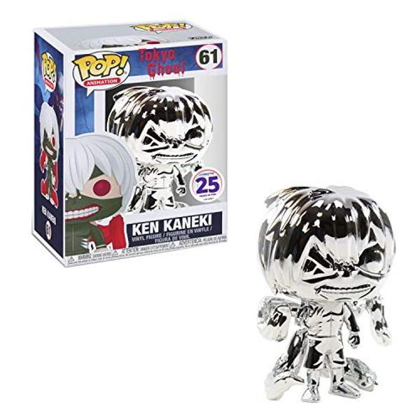 Cover Art for 0889698400961, Funko Pop! Tokyo Ghoul Ken Kaneki Silver Chrome Funimation 25th Anniversary Exclusive by FunKo