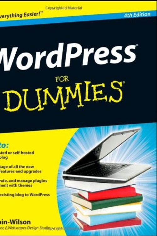 Cover Art for 9781118073421, WordPress For Dummies, 4th Edition by Sabin–Wilson, Lisa