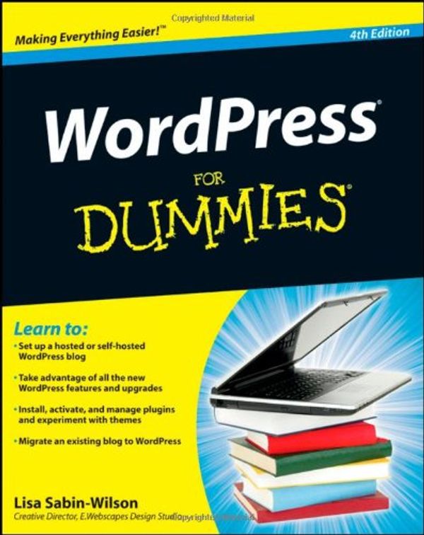 Cover Art for 9781118073421, WordPress For Dummies, 4th Edition by Sabin–Wilson, Lisa