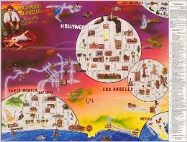 Cover Art for 9780937609002, THE RAYMOND CHANDLER MYSTERY MAP OF LOS ANGELES by Raymond Chandler