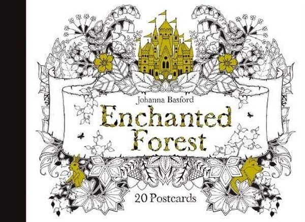 Cover Art for B0164K5M98, Enchanted Forest Postcards: 20 Postcards by Johanna Basford(2015-07-28) by Johanna Basford