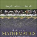 Cover Art for 9780321112507, A Survey of Mathematics with Applications by Allen Angel