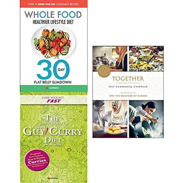 Cover Art for 9789123753994, Together our community cookbook [hardcover], whole food diet, curry guy Diet Recipe Book 3 books collection set by The Hubb Community Kitchen, CookNation