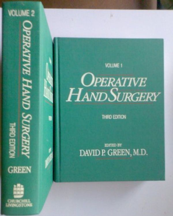 Cover Art for 9780443088032, Operative Hand Surgery by David P. Green