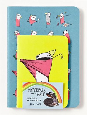 Cover Art for 9781419715730, Hyperbole and a Half Notebooks (Set of 3) by Allie Brosh