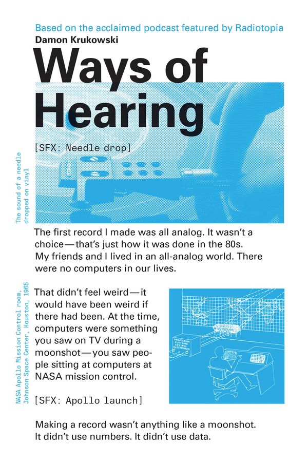 Cover Art for 9780262039642, Ways of Hearing by Damon Krukowski