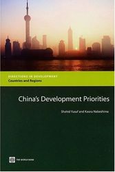 Cover Art for 9780821365090, China's Development Priorities (Directions in Development) by Shahid Yusuf