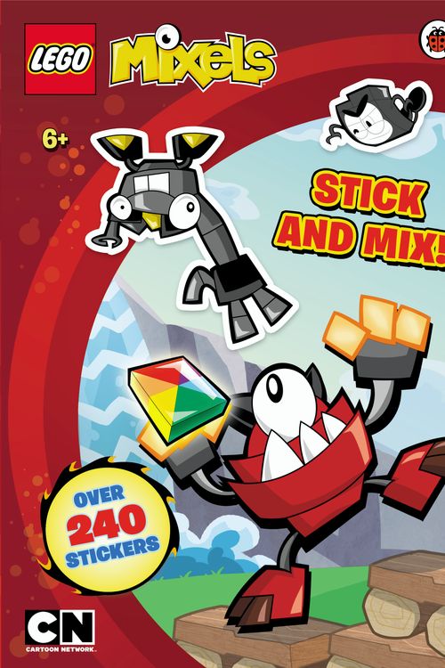 Cover Art for 9780141357218, LEGO® Mixels: Stick and Mix Sticker Activity Book by Puffin