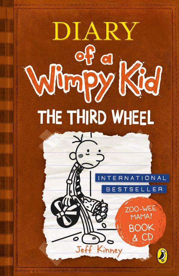 Cover Art for 9780141353432, Diary of a Wimpy Kid: The Third Wheel book & CD by Jeff Kinney