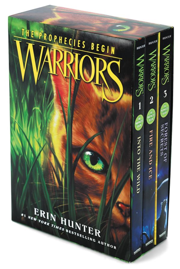 Cover Art for 9780062373298, Warriors Box Set: Volumes 1 to 3 by Erin Hunter