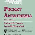 Cover Art for 9781496328571, Pocket Anesthesia by Richard D. Urman
