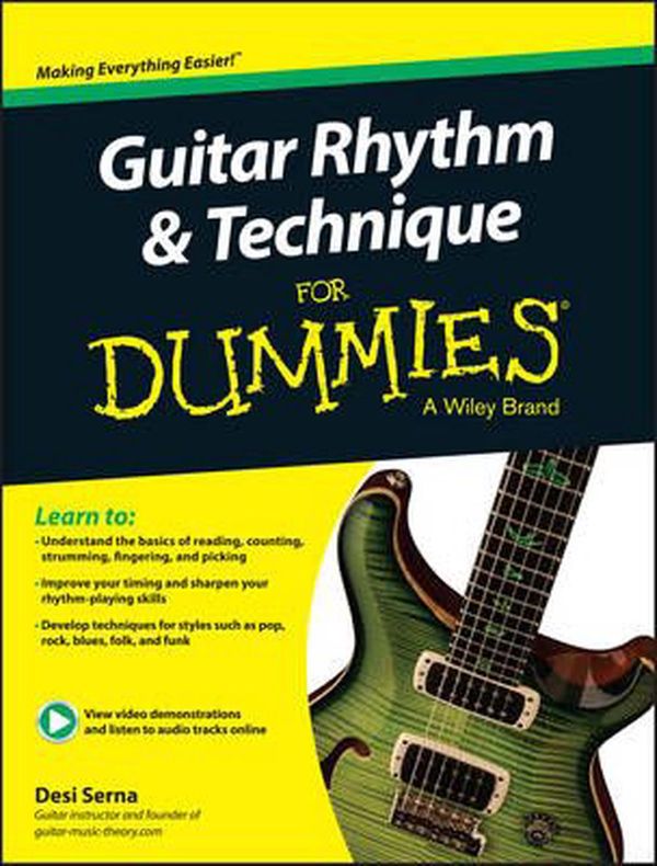 Cover Art for 9781119022879, Guitar Rhythm & Technique For Dummies by Desi Serna
