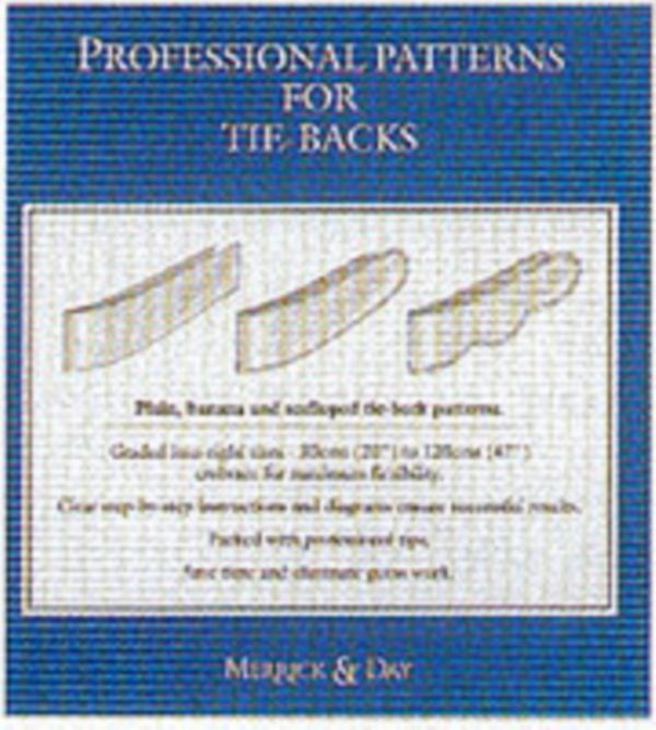 Cover Art for 9780951684139, Professional Patterns for Tie-backs by Catherine Merrick, Rebecca Day