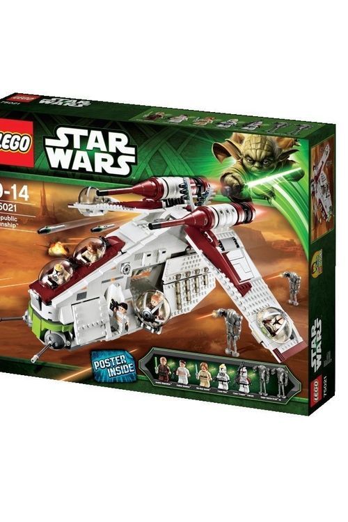 Cover Art for 5702014974753, Republic Gunship Set 75021 by LEGO