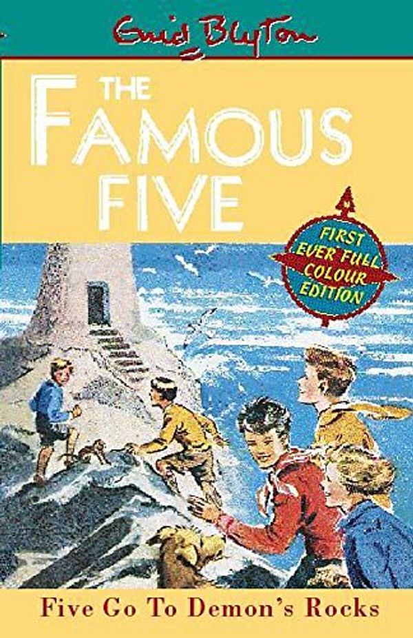 Cover Art for 9780340765326, Five Go to Demon's Rocks by Enid Blyton