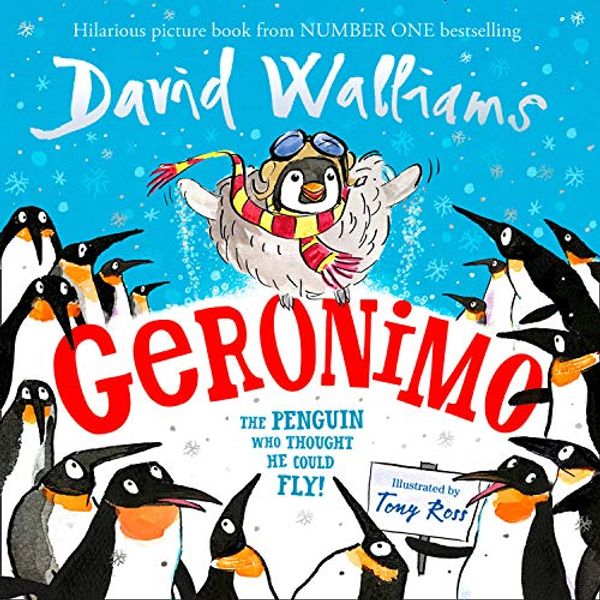 Cover Art for B07CV3GL29, Geronimo: The Penguin who thought he could fly! by David Walliams