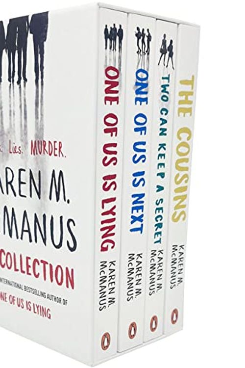 Cover Art for 9789124155544, Karen McManus Collection 4 Books Box Set (One Of Us Is Lying, One Of Us Is Next, Two Can Keep a Secret & The Cousins) by Helge Birgersson