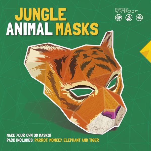 Cover Art for 9781783122639, 3D Jungle Animal Masks by Steve Wintercroft