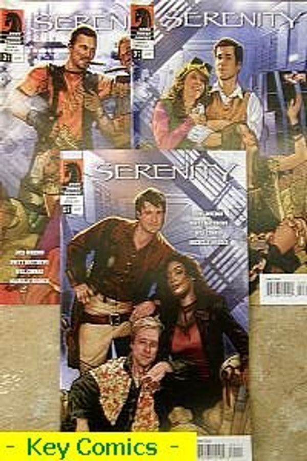Cover Art for B001L6OU9Y, Serenity: Better Days (Full Set 1-3) ( Original American COMIC ) by Joss Whedon, Brett Matthews, Will Conrad, Michelle Madsen, Adam Hughes