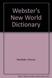 Cover Art for 9780606089548, Webster's New World Dictionary by Victoria Neufeldt