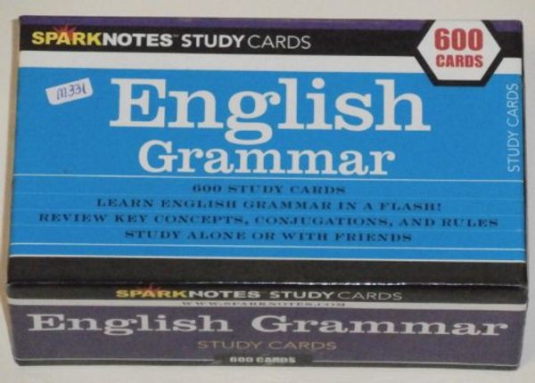 Cover Art for 9781411401228, English Grammar (Sparknotes Study Card) (English Grammar SparkNotes Study Card) by Sparknotes Editors