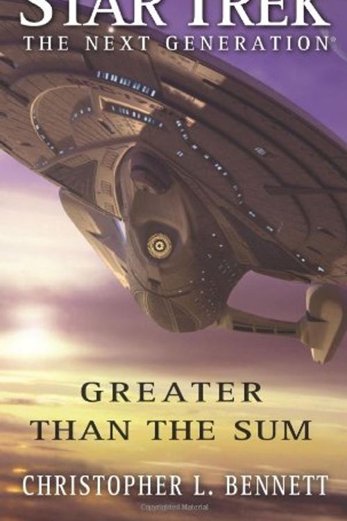 Cover Art for 9781416571322, Greater Than the Sum by Christopher L. Bennett