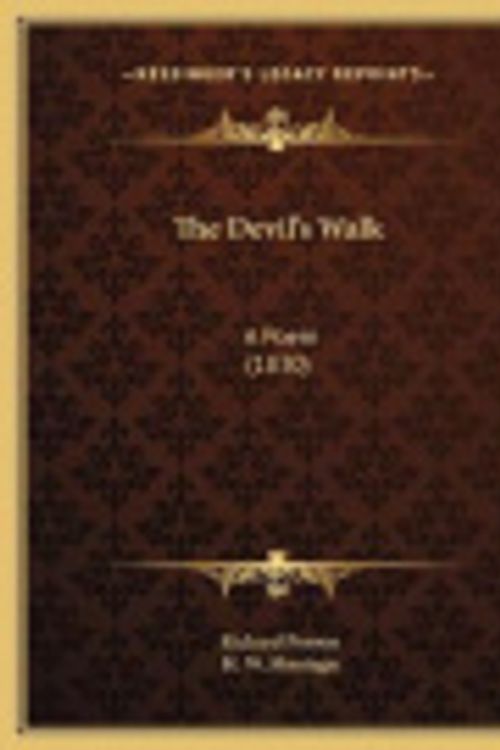 Cover Art for 9781169560277, The Devil's Walk the Devil's Walk by Richard Porson