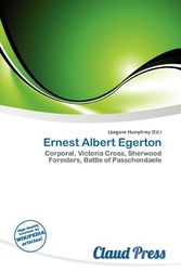 Cover Art for 9786135709810, Ernest Albert Egerton by Loegaire Humphrey