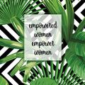 Cover Art for 9781723269134, Empowered Women Empower Women: Tropical Pattern College Ruled Journal Notebook Diary for Taking Notes, Journaling, Work or School for Women Girls Teens - Large (8.5 X 11) by Pretty Stationery
