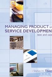 Cover Art for 9780073023014, Managing Product and Service Development by Stefan H. Thomke