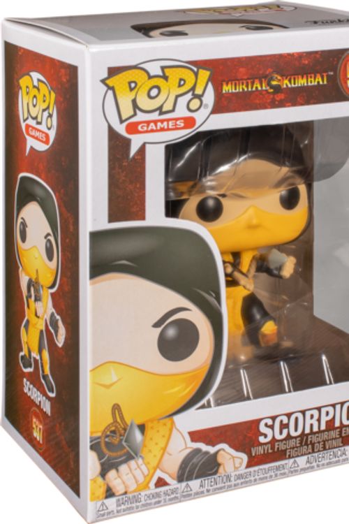 Cover Art for 0889698451109, Mortal Kombat: Scorpion (Klassic Ver.) - Pop! Vinyl Figure by FUNKO