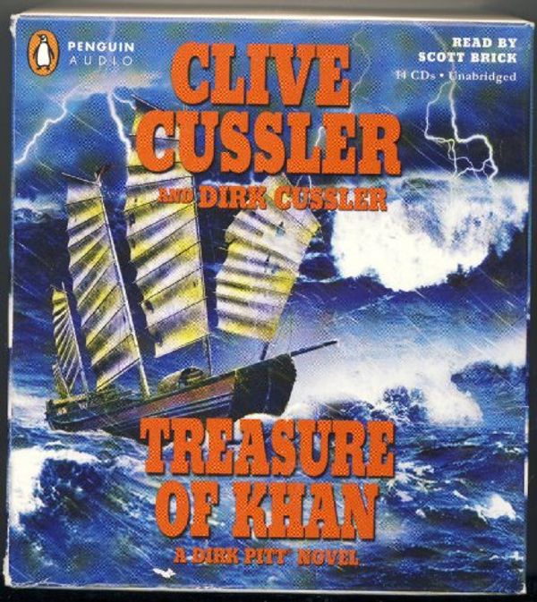 Cover Art for B007DOCQVM, Treasure of Khan by Clive Cussler Unabridged CD Audiobook(Dirk Pitt Series) by Clive Cussler