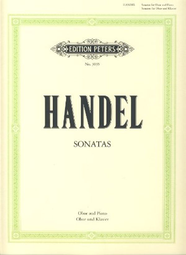 Cover Art for 9790577082745, HAENDEL - Sonatas (2) en Do menor y Sol menor para Oboe y Piano (Stade) by Haendel