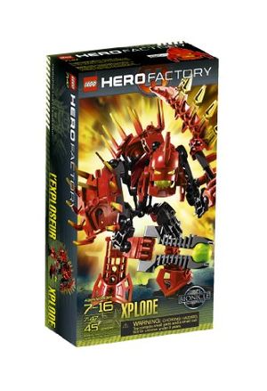 Cover Art for 0673419130417, XPlode Set 7147 by LEGO – Hero Factory