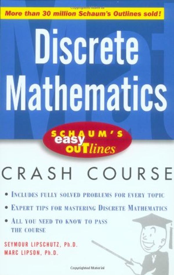Cover Art for 0639785380665, Schaum's Easy Outline of Discrete Mathematics by Seymour Lipschutz