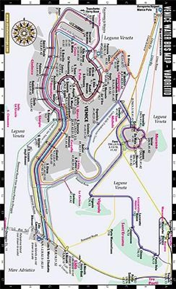 Cover Art for 9781931257541, Streetwise Venice Water Bus Map - Laminated Water Bus Map of Venice Italy - Vaporetto: Folding Pocket Size Travel Map by Unknown