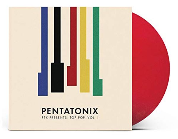 Cover Art for 0190758522210, PTX Presents: Top Pop, Vol. 1 [Red vinyl] [vinyl] Pentatonix by 